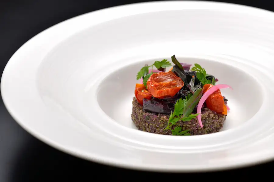 キヌアのリゾット