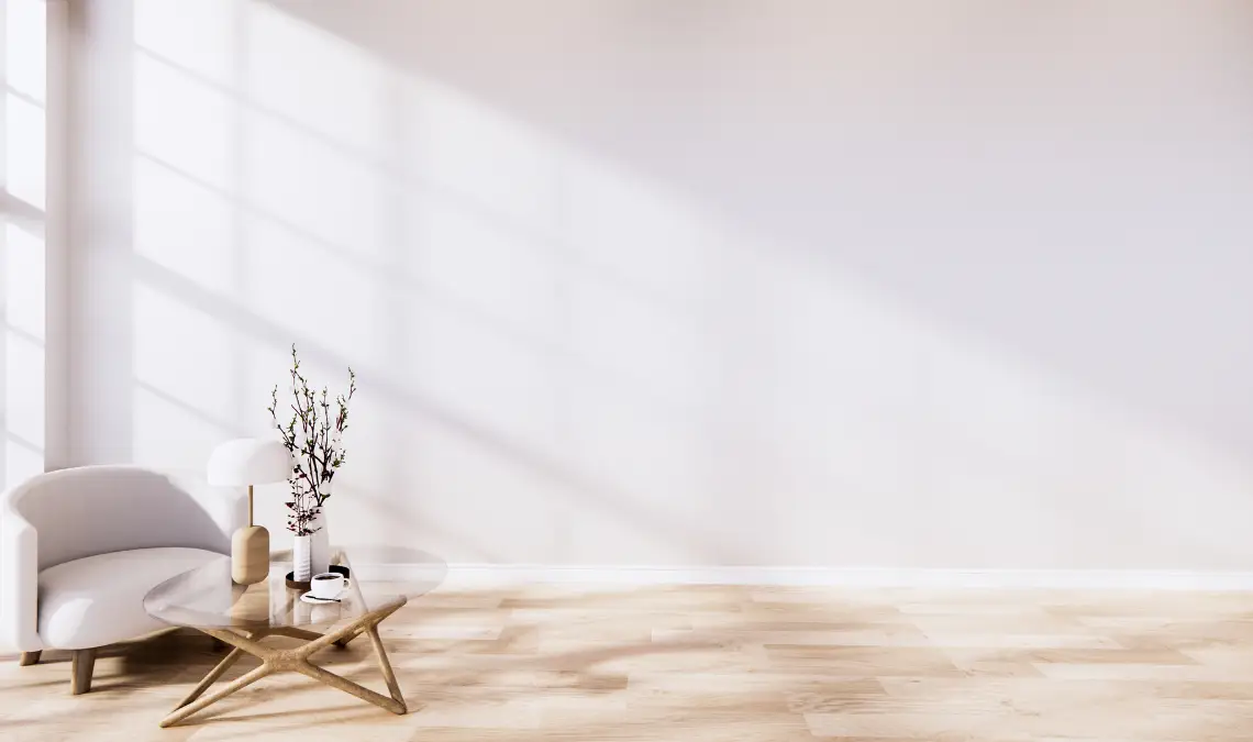 “シンプルな部屋 