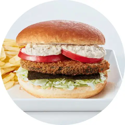 べっぴんバーガー（タルタルwasabi ）