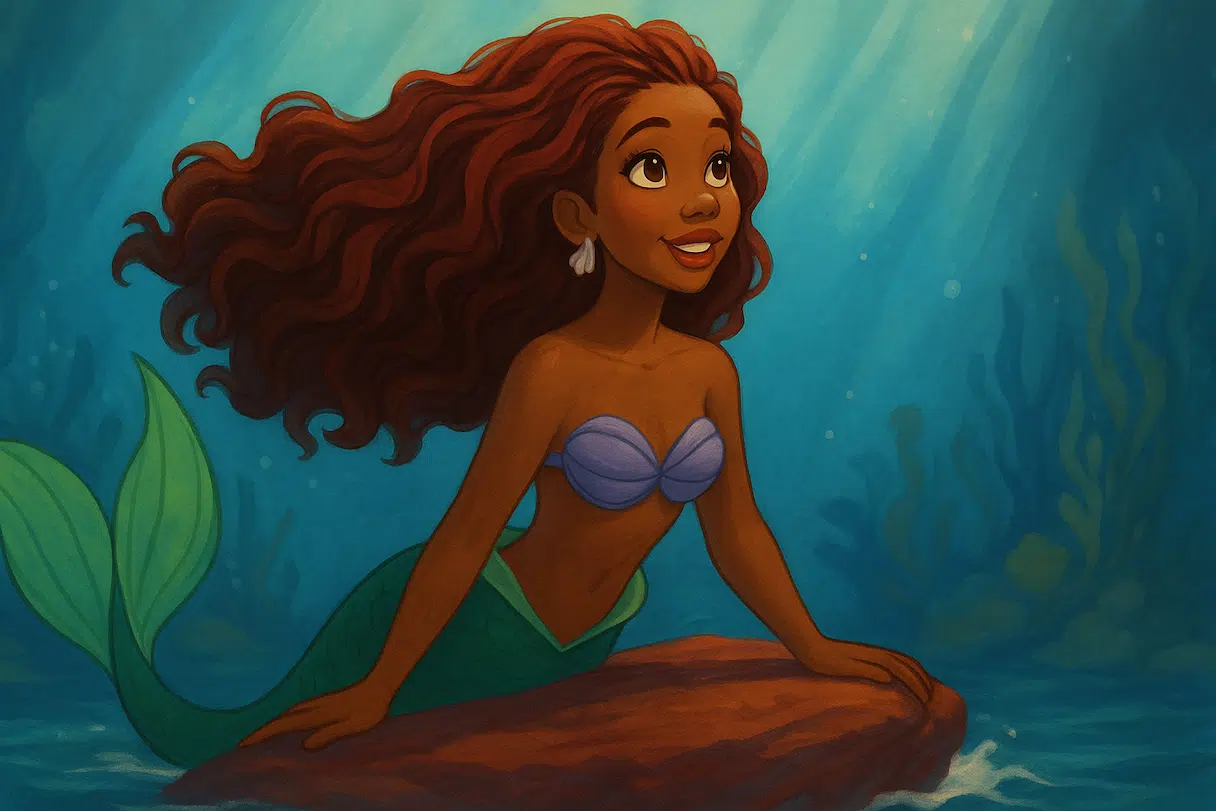 黒人のアリエル